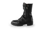 DSTRCT Veterboots Meisjes in maat 33 Zwart, Verzenden, Jongen of Meisje, Schoenen, Zo goed als nieuw
