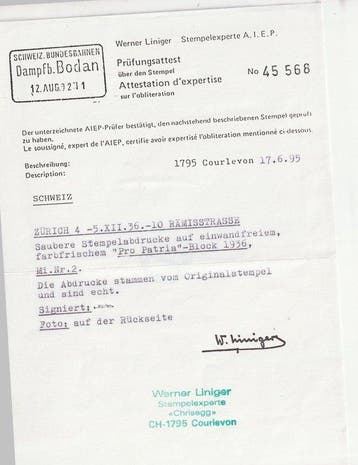 Zwitserland 1934/1962 - Alle blokuitgiften uit deze periode, Postzegels en Munten, Gestempeld