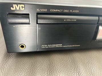 JVC - XL-V242BK P.E.M. D.D. Converter Cd-speler, Nieuw