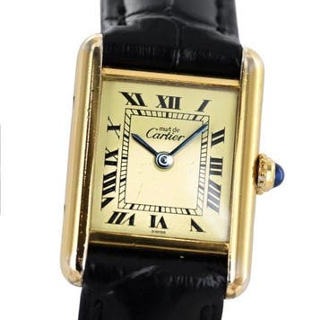 Cartier - Tank - 65362 / 5057001 - Femme - 1980-1989
