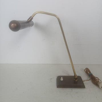 Bureaulamp - Messing - Pianolamp