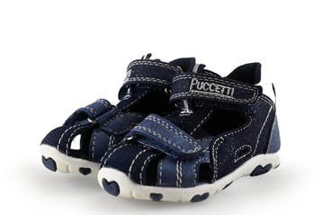 Puccetti Sandalen Jongens in maat 20 Blauw, Verzenden, Jongen of Meisje, Schoenen, Zo goed als nieuw