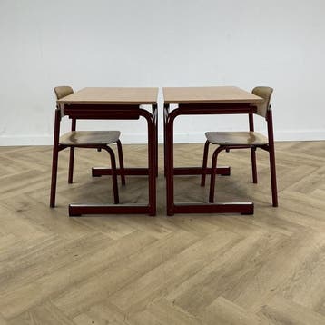 complete schoolset (rode stip) Presikhaaf 10x tafel + 10x