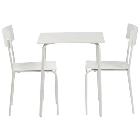 Serax August Tuinset: Eettafel S + Stoelen S – Aluminium, Tuin en Terras, Tuinsets en Loungesets, Tuinset, Nieuw, Aluminium, Verzenden