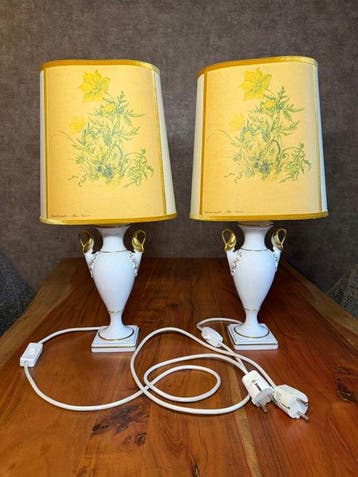 AK KAISER W. Germany - Lampe montée sur vase (2) -