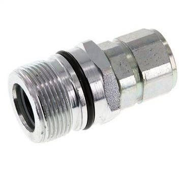 Stalen DN 12.5 Hydraulische Koppeling Snelkoppeling M22x1.5, Doe-het-zelf en Bouw, Verzenden, Nieuw