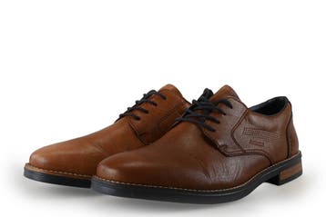 Rieker Veterschoenen in maat 43 Cognac, Kleding | Heren, Schoenen, Overige kleuren, Verzenden, Zo goed als nieuw, Rieker