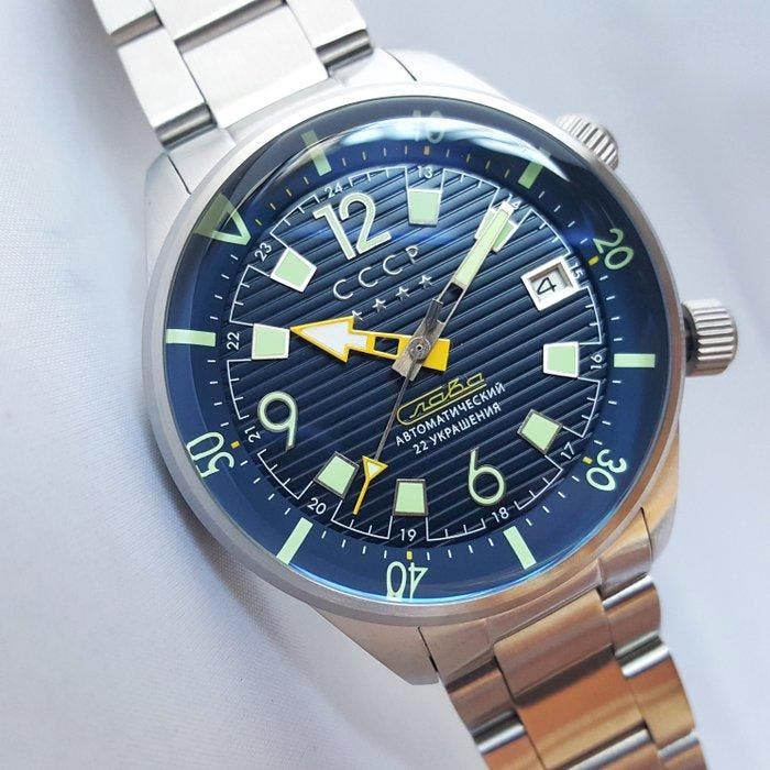 CCCP - Automatic Slava 2427 - Limited Edition - Twin Barrel, Bijoux, Sacs & Beauté, Montres | Hommes