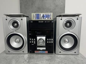 Sharp - XL-UH220H(BK) Hifi-set, Nieuw