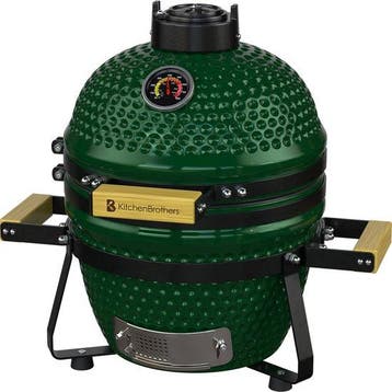2dekans | KitchenBrothers Kamado BBQ - 13 Inch Houtskool, Tuin en Terras, Ophalen of Verzenden, Nieuw