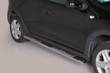 Side Bars | geschikt voor Dacia | Sandero 12-16 5d hat. / Sa, Verzenden