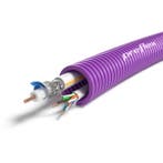 Preflex voorbedrade buis 20mm + datakabel U/UTP6 + TRI6 rol, Doe-het-zelf en Bouw, Elektriciteit en Kabels, Ophalen of Verzenden