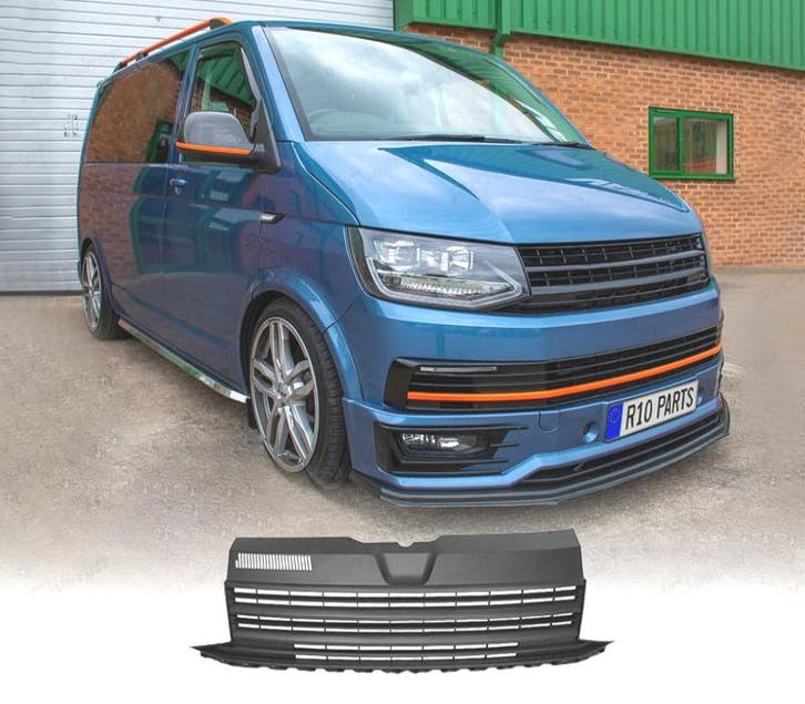 CALANDRE VOLKSWAGEN VW T6 15-19 NOIR MAT, Autos : Pièces & Accessoires, Carrosserie & Tôlerie, Envoi