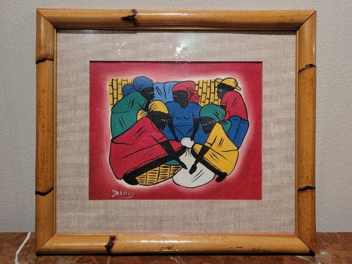 Johnny - Donne che lavorano, Antiquités & Art, Art | Art non-occidental