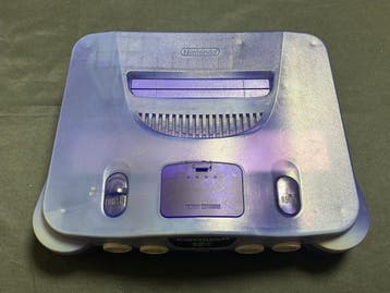 Nintendo - N64 - Midnight Blue Console – Blue Controller –