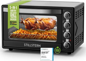 Stillstern CYCLONE PRO+ Mini-oven met convectie 60L, pizza Ø, Verzenden, Nieuw