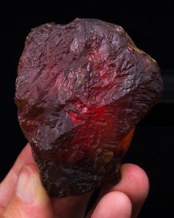 Edelsteen sphaleriet floater op pyriet - Hoogte: 6.3 cm -, Verzamelen