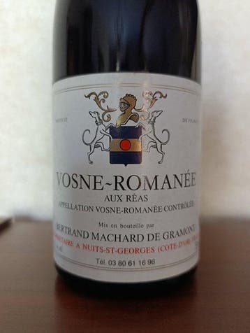 1994 Bertrand Machard de Gramont Aux Réas - Vosne-Romanée