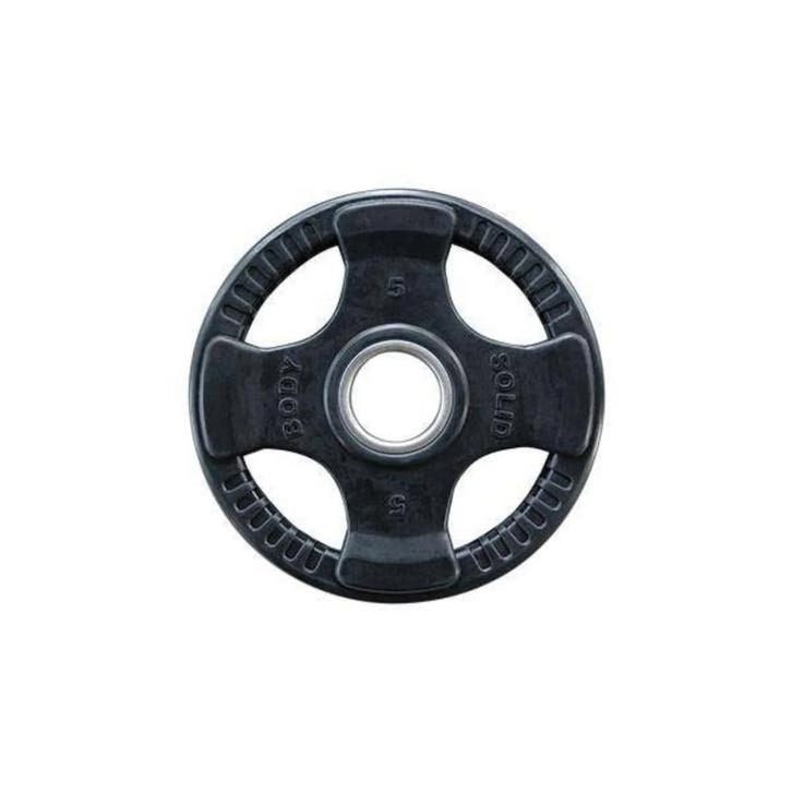 Body-Solid Gekleurde Rubberen Olympische Halterschijven 50mm, Sports & Fitness, Équipement de fitness, Envoi