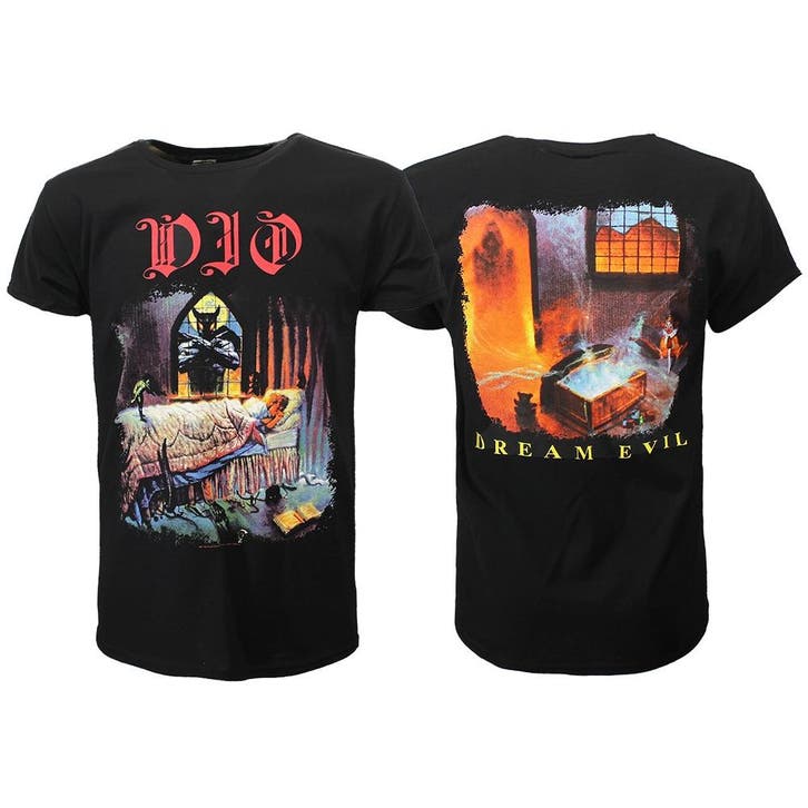 Dio Dream Evil T-Shirt - Officiële Merchandise, Kleding | Heren, T-shirts