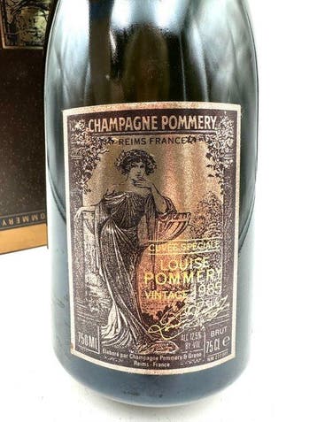 1985 Pommery, Cuvée Louise - Champagne Brut - 1 Bouteille, Verzamelen, Nieuw