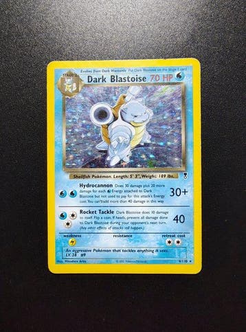 Pokémon - 1 Card - Dark Blastoise Holo - WOTC - Legendary, Nieuw