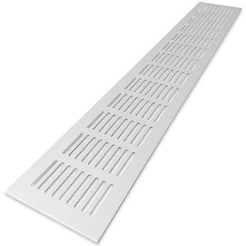 Ventilatiestrip aluminium LxH 500 x 80mm (G61-5008AA), Verzenden