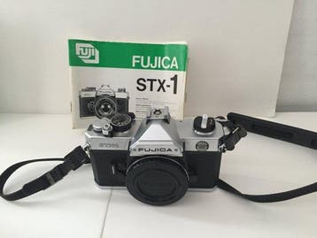 Fujica STX-1 + tre obiettivi + acc. | Analoge camera, Nieuw