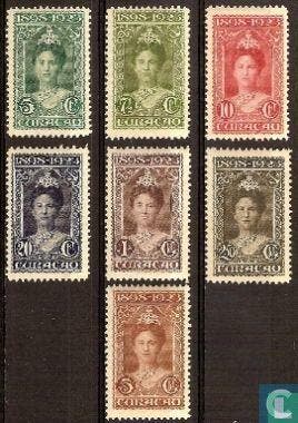 Curaçao - Regeringsjubileum Wilhelmina - 1923, Timbres & Monnaies, Timbres | Antilles néerlandaises, Verzenden