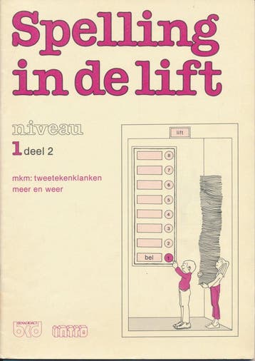Spelling in de Lift Werkschrift niveau 1 deel 2 (zie omschr), Boeken, Verzenden, Nieuw