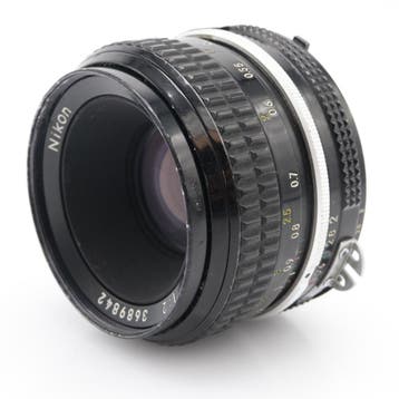 Nikon AI Nikkor 50mm F/2 | Occasion, Ophalen of Verzenden