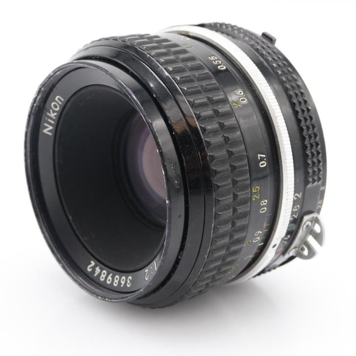 Nikon AI Nikkor 50mm F/2 | Occasion, Audio, Tv en Foto, Foto | Lenzen en Objectieven, Ophalen of Verzenden