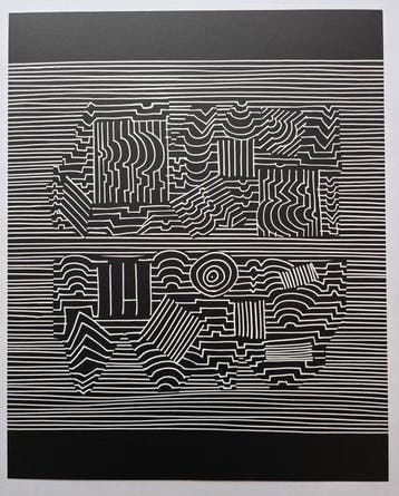 Victor Vasarely (1906-1997) - 2 oeuvres : Naissances - II et, Antiek en Kunst