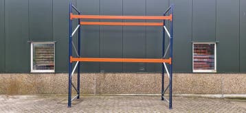 Grote partij gebruikte Mecalux Palletstelling, Ophalen