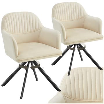 Lona fluwelen draaistoel met dikke vulling, Huis en Inrichting, Stoelen, Verzenden, Nieuw