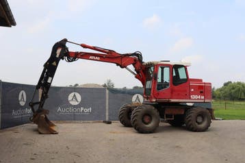 Veiling: Wielgraafmachine Atlas 1304 M Diesel 59.5kW 2003, Ophalen