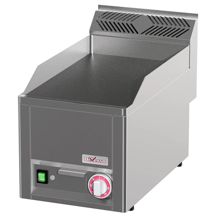 Bak-/Grillplaat | COOKING LINE 600 | Elektrisch | Glad, Zakelijke goederen, Horeca | Keukenapparatuur, Nieuw in verpakking, Verzenden