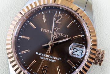 Philip Watch - Caribe Urban - Brown - Rose Gold - Swiss Made