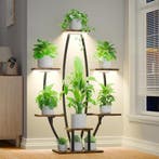 Plantenrek metaal 119cm met lampen | Tweede kansje | OP = OP, Verzenden, Overige typen