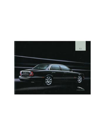 2005 JAGUAR XJ BROCHURE NEDERLANDS, Ophalen of Verzenden