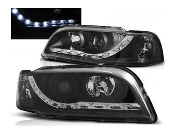 Daylight Black koplampen geschikt voor Volvo V40 S40 2e kans, Auto-onderdelen, Verzenden, Gebruikt, Volvo