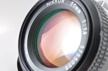 Nikon New NIKKOR 50mm F1.4 Non-Ai 3755058 Objectif, TV, Hi-fi & Vidéo