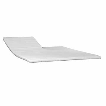 Topper NASA spiration - Split - 160/210, Nieuw, Wit