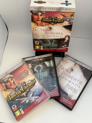 3 in 1: The Search for Amelia Earhart, Vision in White, Cate, Verzenden, Gebruikt