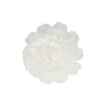 Haarspeld Duckklem 5cm – Haarbloem – Wit, Handtassen en Accessoires, Nieuw
