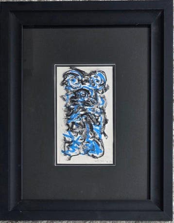 Theo Wolvecamp (1925-1992) - Abstracte compositie, Antiquités & Art