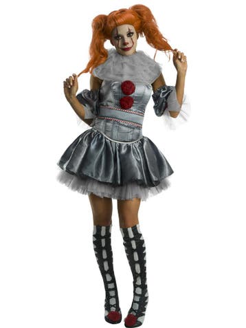 Halloween Kostuum Pennywise It Dames, Verzenden, Nieuw