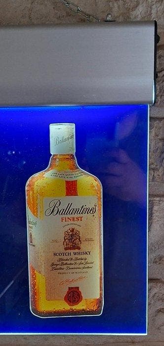 SERENARI - Grote verlichte reclamezuil, Whisky, Antiquités & Art, Antiquités | Assiettes décoratives & Carrelages