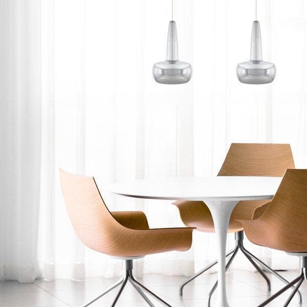 Hanglamp zilver | Umage Clava | polished steel, Huis en Inrichting, Lampen | Lampenkappen, Ovaal, Grijs, Nieuw, Verzenden