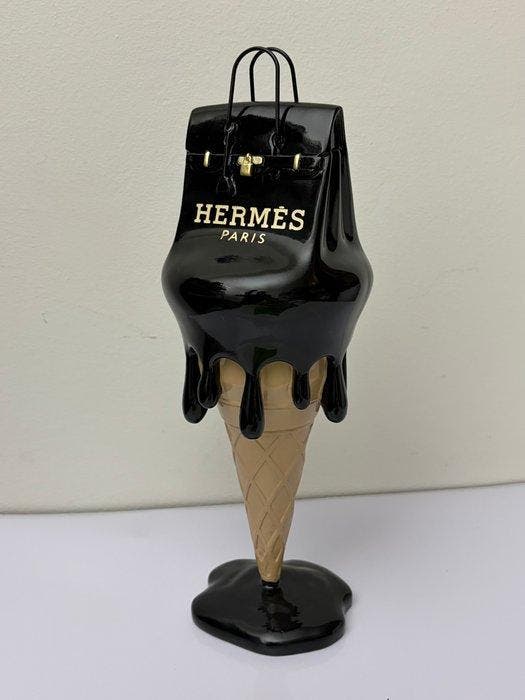 GF Exclusives - Hermès Birkin Bag Ice Cream Artwork By: GF, Antiek en Kunst, Kunst | Designobjecten
